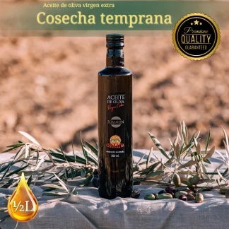 Botella Aceite de Oliva Virgen Extra Cosecha Temprana - 500 ML