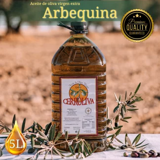 ACEITE EN VERDE - Bidón Aceite de Oliva Virgen Extra Arbequina-5 L